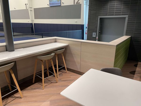The Pickleball Club - Casework and Millwork