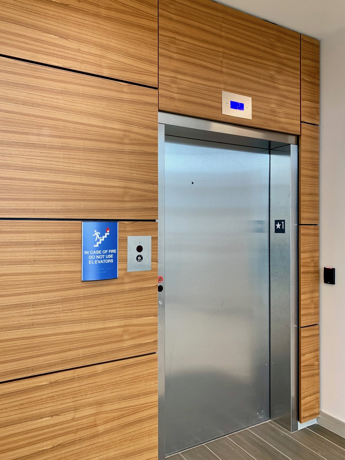St. Vincents Arkansas Neuroscience Institute Teak wall panels